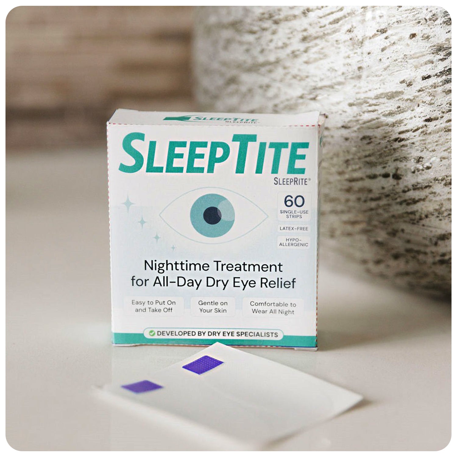 SleepTite SleepRite® (Regular) Wake Up to Comfortable Eyes: Say Goodbye to Dry Eyes